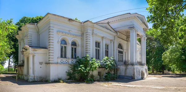 Odessa Ucrânia 2022 Edifícios Antigos Sanatório Chkalov Odessa Ucrânia Dia — Fotografia de Stock