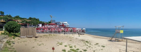 Odessa Ucrânia 2022 Dia Ensolarado Verão Área Resort Cidade Arcadia — Fotografia de Stock