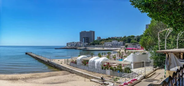 Odessa Ukraine 2022 Sunny Summer Day Arcadia City Resort Area — Stok Foto