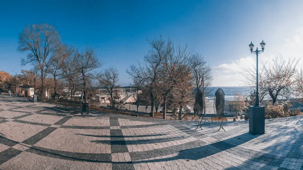 Odessa Ukraine 2019 Lanzheron Beach Odessa Ukraine Early Morning — Foto Stock