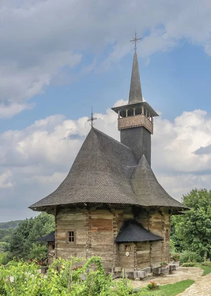 Chisinau Moldova 2022 Wooden Church Assumption Blessed Virgin Mary Ethnographic — Stock Photo, Image