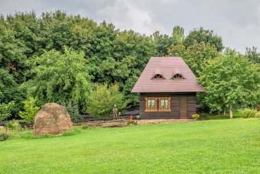 Chisinau, Moldova. 17.08.2022. Ethnographic museum in Chisinau, Moldova on a summer day.