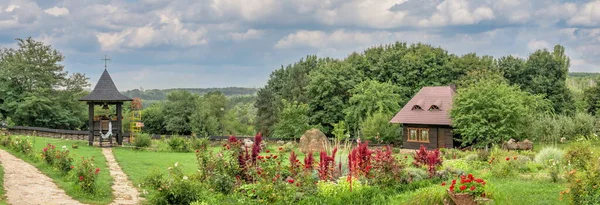 Chisinau, Moldova. 17.08.2022. Ethnographic museum in Chisinau, Moldova on a summer day.