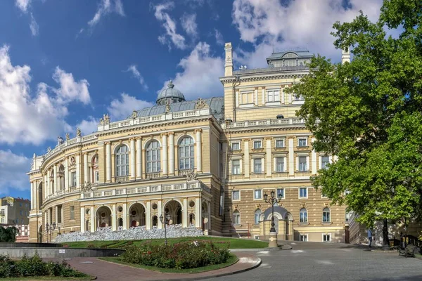Одесса Украина 2022 Год Одесский Национальный Академический Театр Оперы Балета — стоковое фото