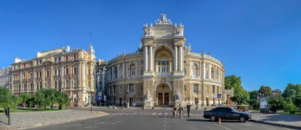 Odessa Ucrania 2022 Teatro Nacional Académico Ópera Ballet Odessa Ucrania — Foto de Stock