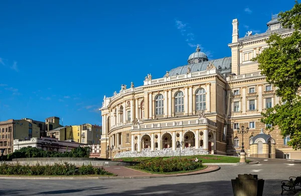 Odessa Ucrania 2022 Teatro Nacional Académico Ópera Ballet Odessa Ucrania — Foto de Stock