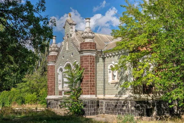 Ukrayna Odessa Daki Kuialnyk Terk Edilmiş Binası Güneşli Bir Sonbahar — Stok fotoğraf