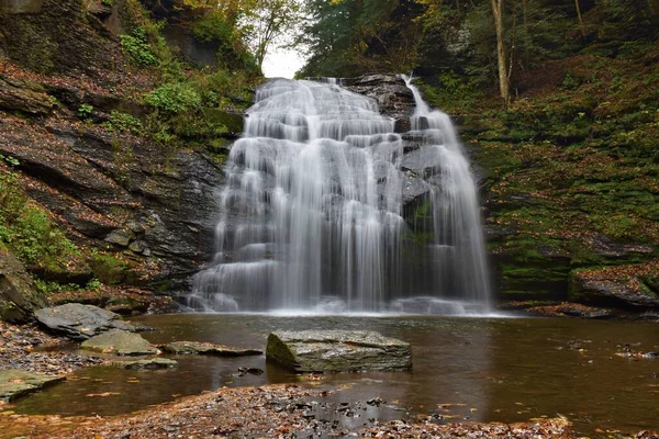 Rexford Falls New York — Stockfoto