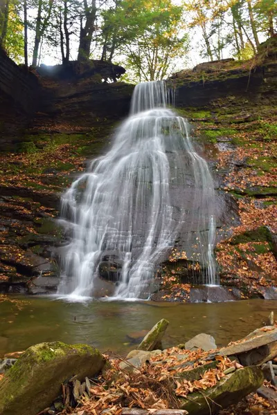 Spicer Falls Cuyler New York — Stockfoto