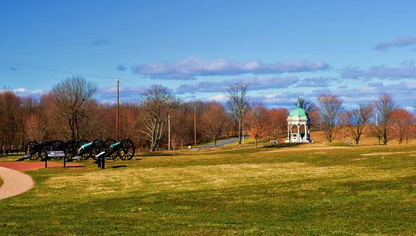 Campo Batalla Nacional Antietam Monumento Estatal Maryland Reconciliación — Foto de Stock