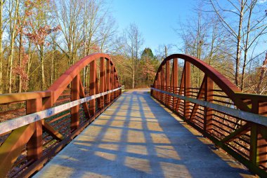 Wolf River Greenway Köprüsü, Memphis Tennessee