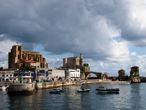 Spanien - castro urdiales — Stockfoto