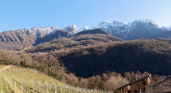 2013jezero Lugano — Stock fotografie