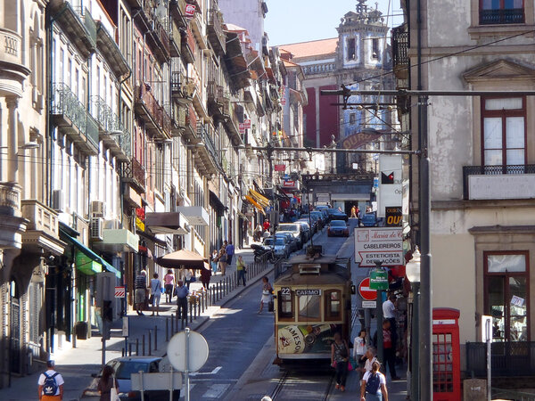Tours in Spain and Portugal 2013 - Porto's historic center