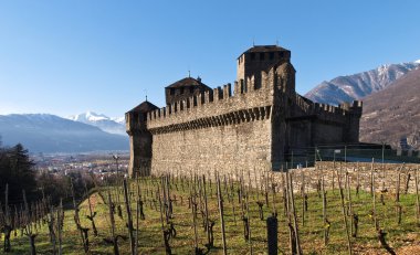 İsviçre bellinzona kaleler