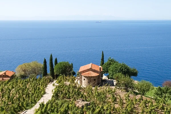 Elba øen, Capo lo Feno - Stock-foto