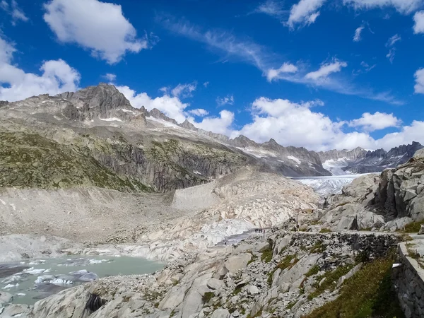 Glaciar del Ródano — Foto de Stock