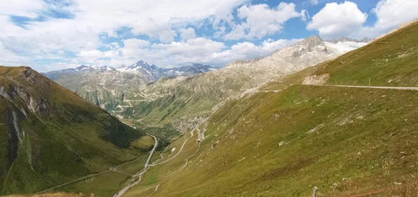 Alpský průsmyk grimslepass — Stockfoto