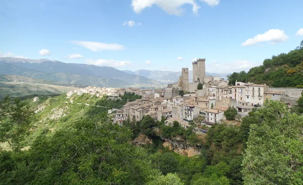 Villaggio di Pacentro — Foto Stock