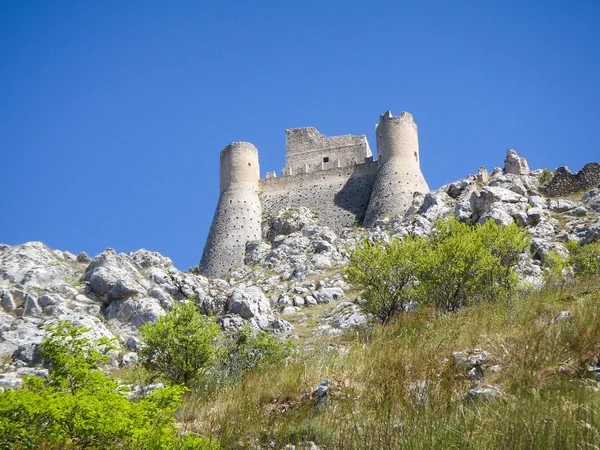 The park of Rocca Calascio, the Castle — Stock Photo, Image