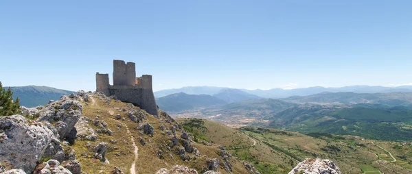 Το πάρκο του rocca calascio, το κάστρο — Φωτογραφία Αρχείου