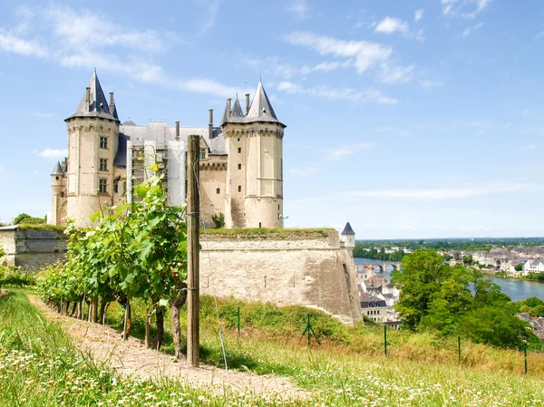 Chateau de Saumur — стокове фото