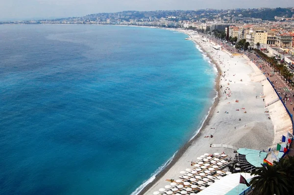 Coast line in Nice — Stock Photo, Image