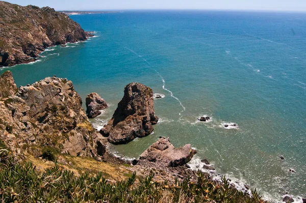 Cabo da roca görünümü Stok Resim