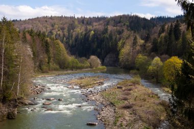 Karpatlar 'da bir manzara