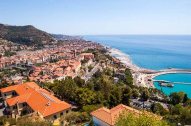 Ventimiglia 'nın manzarası