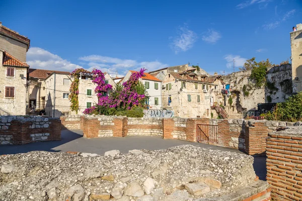 Split. Diocletian's Palace (UNESCO heritage site) — Stock Photo, Image