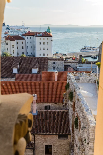 Spaltung. Blick vom Glockenturm — Stockfoto