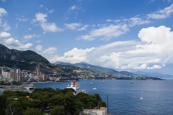 Vista de Monaco — Fotografia de Stock