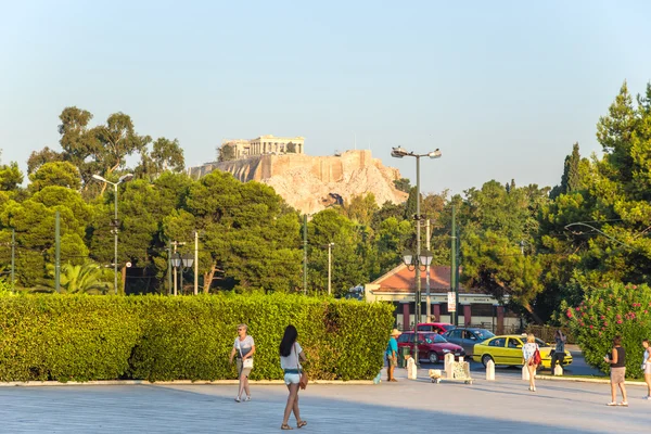 Αθήνα. Ακρόπολη雅典。阿克罗波利斯 — 图库照片