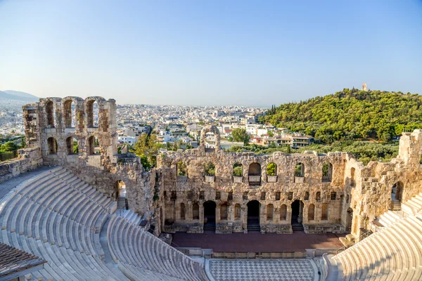 On odeon Heroda Attyka — Zdjęcie stockowe