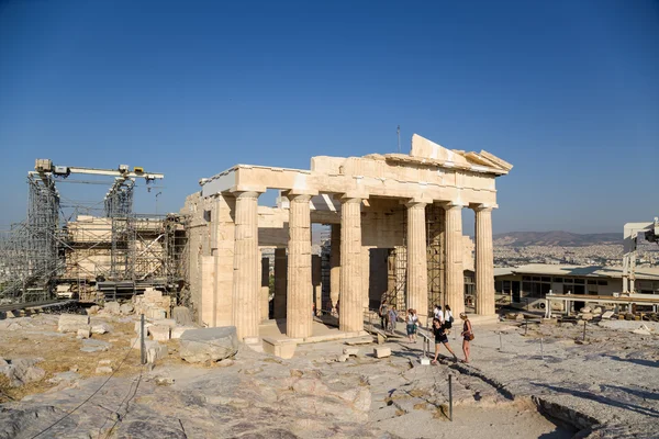 Atina Akropol propylaea — Stok fotoğraf