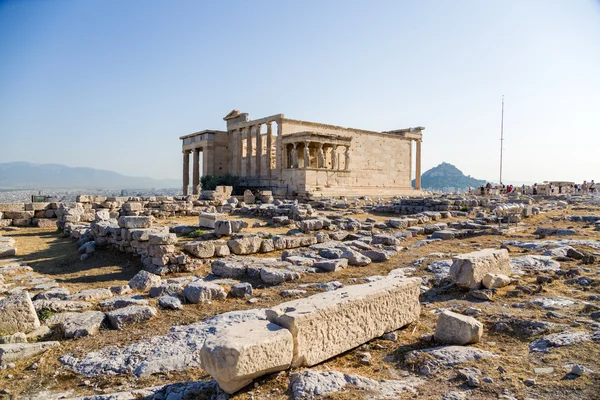 Acropolis of Athens. Erechtheion — Stock Photo, Image