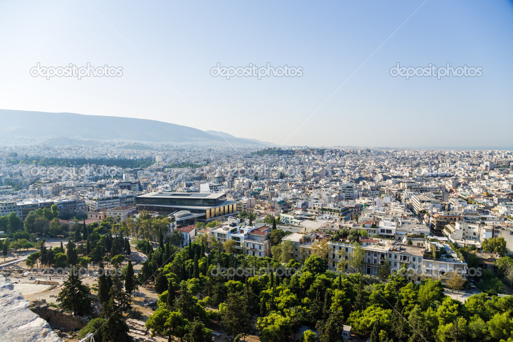View of Athens from Acropolis