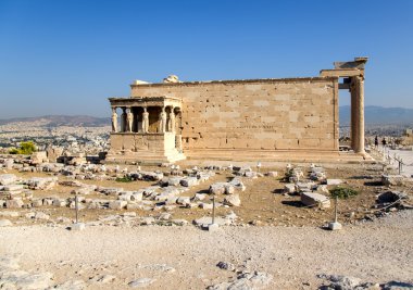 Atina, Akropol. erechtheion