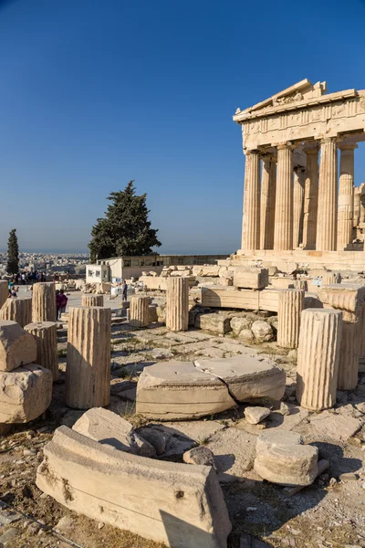 Atina, Akropol. parthenon — Stok fotoğraf