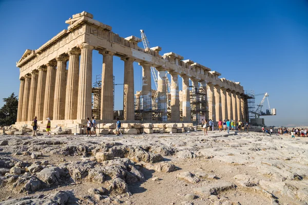 Atenas, Acrópolis. El Partenón — Foto de Stock