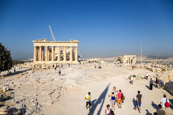 Atenas, Acrópolis. El Partenón — Foto de Stock