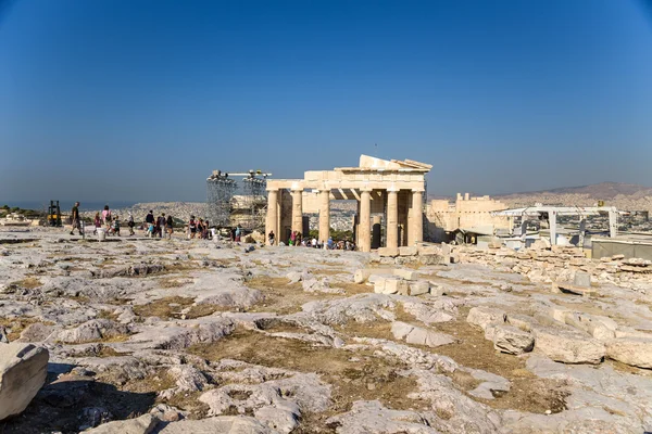 Atina Akropol propylaea — Stok fotoğraf