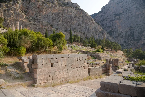Sito archeologico di Delfi (patrimonio mondiale dell'UNESCO ) — Foto Stock