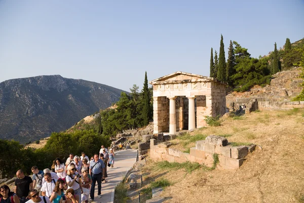 Archäologische Stätte von Delphi (UNESCO-Weltkulturerbe)) — Stockfoto