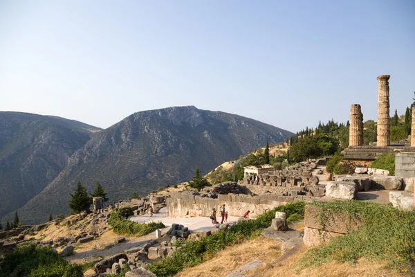 Sitio arqueológico de Delphi (Lista del Patrimonio Mundial de la UNESCO ) — Foto de Stock
