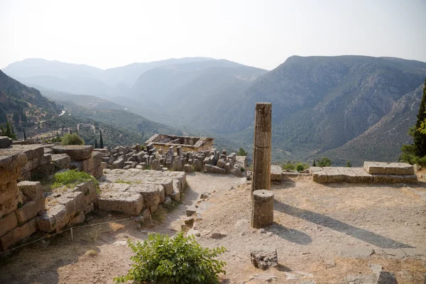 Archeologische site van delphi (unesco werelderfgoedlijst) — Stockfoto