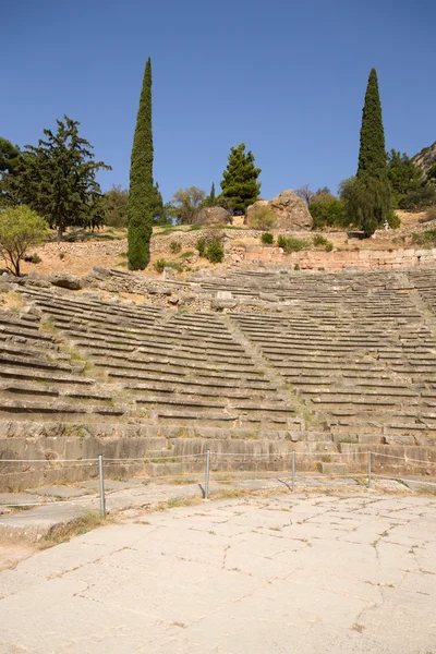 ギリシャは、delphi。劇場 — ストック写真
