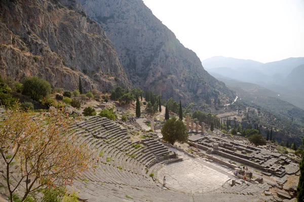 Grecja, delphi. Teatr — Zdjęcie stockowe