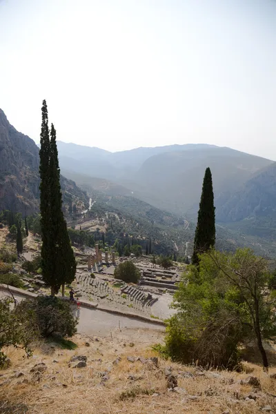 Sitio arqueológico de Delphi (Lista del Patrimonio Mundial de la UNESCO ) — Foto de Stock